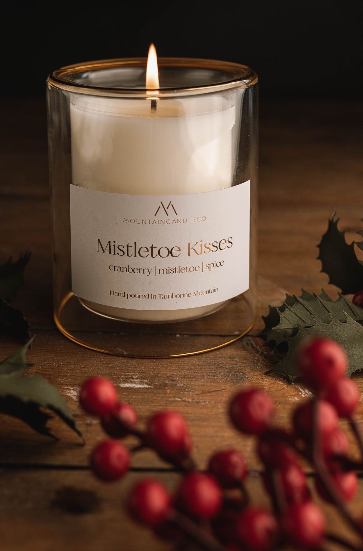 Mistletoe Kisses ~ Spiced Cranberry & Clove ✨