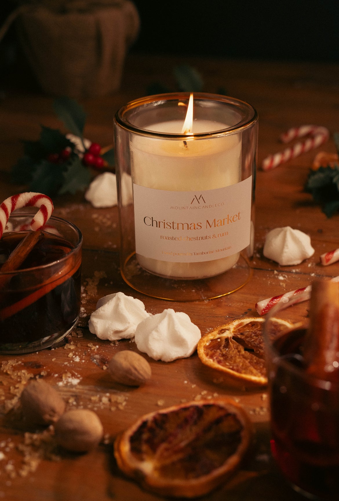 Christmas Market ~ Roasted chestnuts & rum ✨