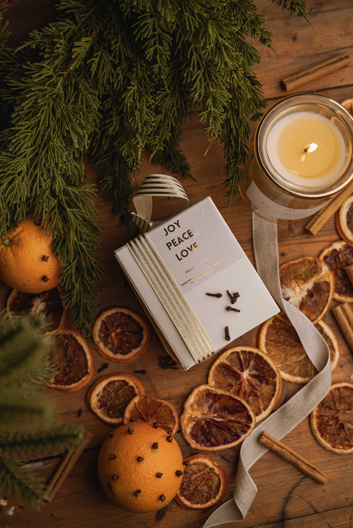 Joy Peace Love ✨ Orange, Clove & Cinnamon